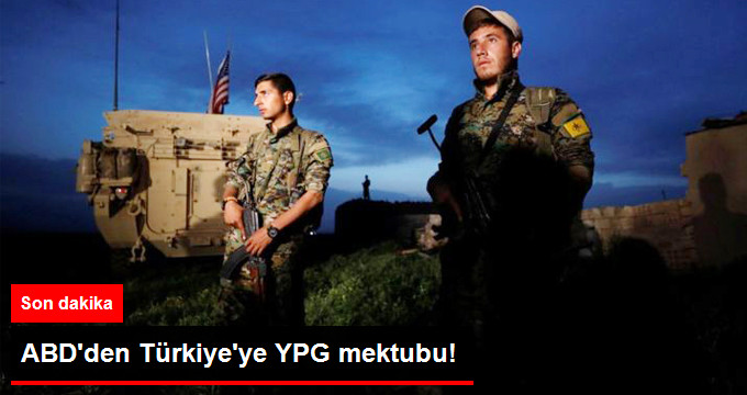 ABD'den Türkiye'ye YPG Mektubu! Silahların Geri Alınacağını Açıkladılar!