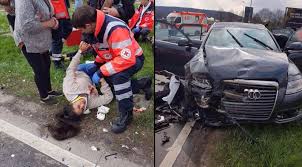 Almanya'da “Hayır” Oyu Vermeye Giden CHP Konvoyu Kaza Yaptı! Kazada Ölen ya da Yaralanan Var Mı?