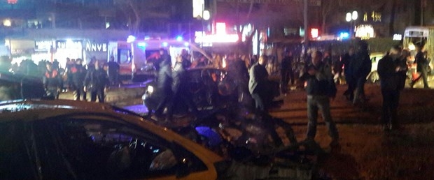 Ankara'da Akşam saatlerinde Şiddetli patlama Meydana Geldi