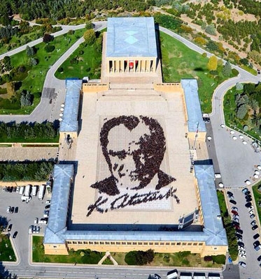 Atatürk portresi Guiness’e hazır