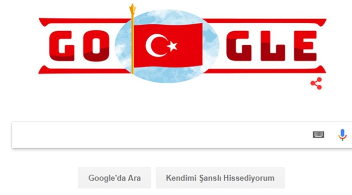 Google'den 29 Ekim Cumhuriyet Bayramı'na Özel Doodle!