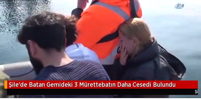 Şile'de Geçtiğimiz Hafta Batan Gemideki Mürettebattan 3'ünün Daha Cesedi Çıkarıldı
