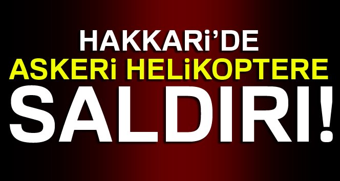 Hakkari Çukurca'da PKK'lı Teröristlerin Roketli Saldırısında İsabet Alan Askeri Helikopter Zorunlu İniş Yaptı, Personel Yara Almadan Kurtuldu!