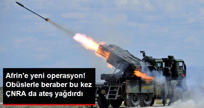 Türk Silahlı Kuvvetleri, Suriye'deki PYD Mevzilerini Fırtına Obüsleri ile Vurdu!