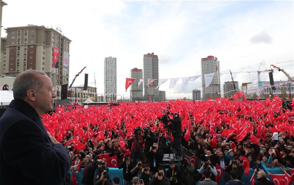  Cumhurbaşkanı Erdoğan İstanbul'da Millet Bahçeleri Açılışını Yaptı