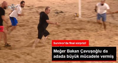 Acun'dan Survivor Finalinde Büyük Sürpriz! Bakan Mevlüt Çavuşoğlu, Survivor Adası'nda!