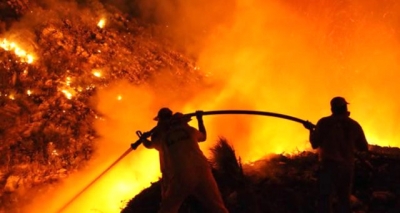 Bodrum'da Bir Yangın Daha! Atık Depolama Alanında Patlama Oldu, Alevler Ormana Sıçradı!