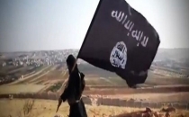 Bölgede IŞİD Bayrağı