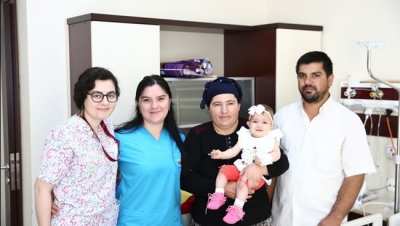 Denizli'de 11 Aylık Bebeğe Kalp Ameliyatı Yapıldı