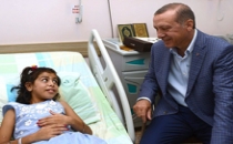 Erdoğan Gazzelileri ziyaret etti