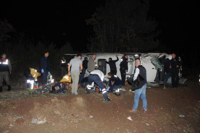 Eskişehir’de Facia! Maden İşçilerini Taşıyan Minibüs Devrildi: 15 Yaralı