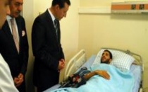 Filistinli yaralılar Türkiye'ye getirildi