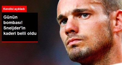 Formalar Giydirildi, Hayaller Kuruldu Son Noktayı Sneijder Koydu: “Galatasaray’da Kalıyorum”