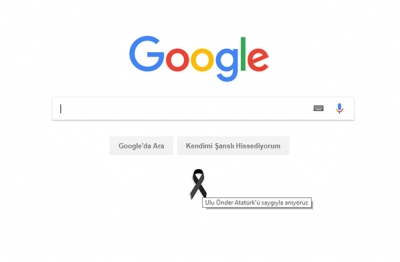 Google 10 Kasım'da Atatürk'ü Unutmadı