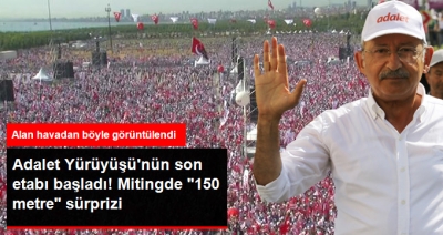 Kemal Kılıçdaroğlu Tek Başına Yürüyerek Maltepe'ye Miting Alanına Gidiyor!