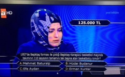 Kim Milyoner Olmak İster'de Sorulan Beşiktaş Sorusu Herkesi Bilgisayar Başına Koşturdu! Peki Sorunun Cevabı Neydi?