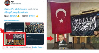 Köşeye Sıkıştıkça Yalana Sığınıyorlar! YPG Bu Kez De Cumhurbaşkanı Erdoğan’ı Kullandı
