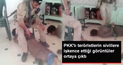 PKK/PYD'li Teröristlerin Sivillere Yaptığı İşkencenin Görüntüleri Ortaya Çıktı!