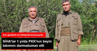 SİHA'lardan PKK'ya Darbe Üstüne Darbe! Bir Yılda PKK'nın Beyin Takımı Darma Duman Oldu