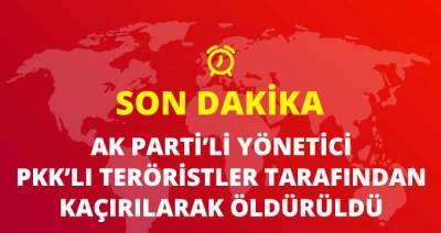 Son Dakika! AK Parti Van Özalp İlçe Başkan Yardımcısı Aydın Ahi PKK Tarafından Kaçırılarak Öldürüldü!