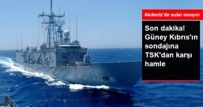 Son Dakika! Akdeniz'de Hareketli Dakikalar, TSK Rum Sondaj Gemisini Yakın Takibe Aldı!