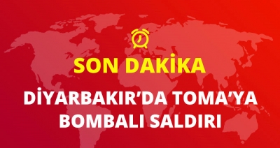 Son Dakika! Diyarbakır'da TOMA'ya Bombalı Saldırı Düzenlendi!