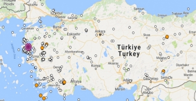 Son Dakika! İzmir Karaburun Açıklarında Deprem! Son Depremler 2 Temmuz 2017!