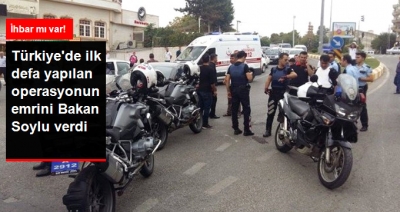 Türkiye'de Bir İlk! 81 İlde 28 Bin Polis ve Jandarmanın Katılımıyla Motosiklet Denetimi Yapıldı!
