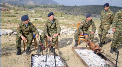 Yunan Askerleri Aydın'a Bağlı Eşek Adası'nda Kuzu Çevirdi Ortalık Ayağa Kalktı!